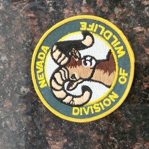 1970s vintage Nevada wildlife patch
